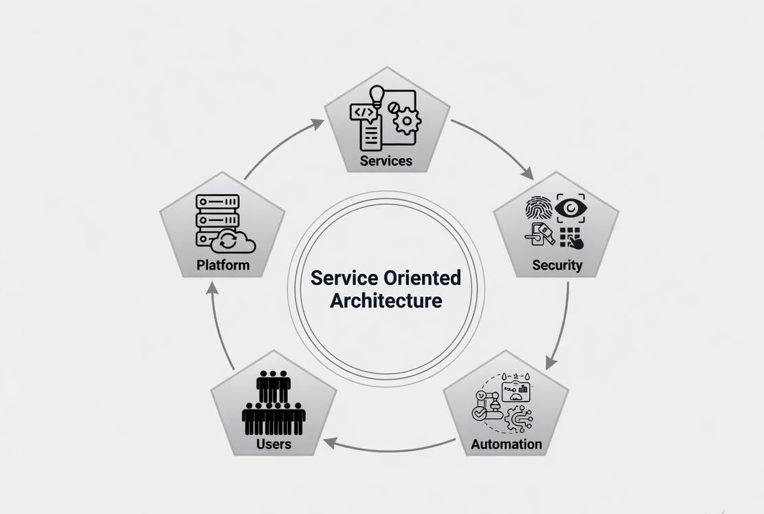 Service Oriented Architecture diagram