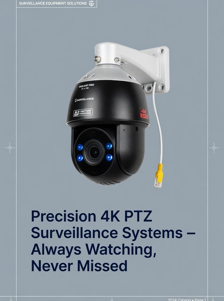 Surveillance Equipments brochure cover